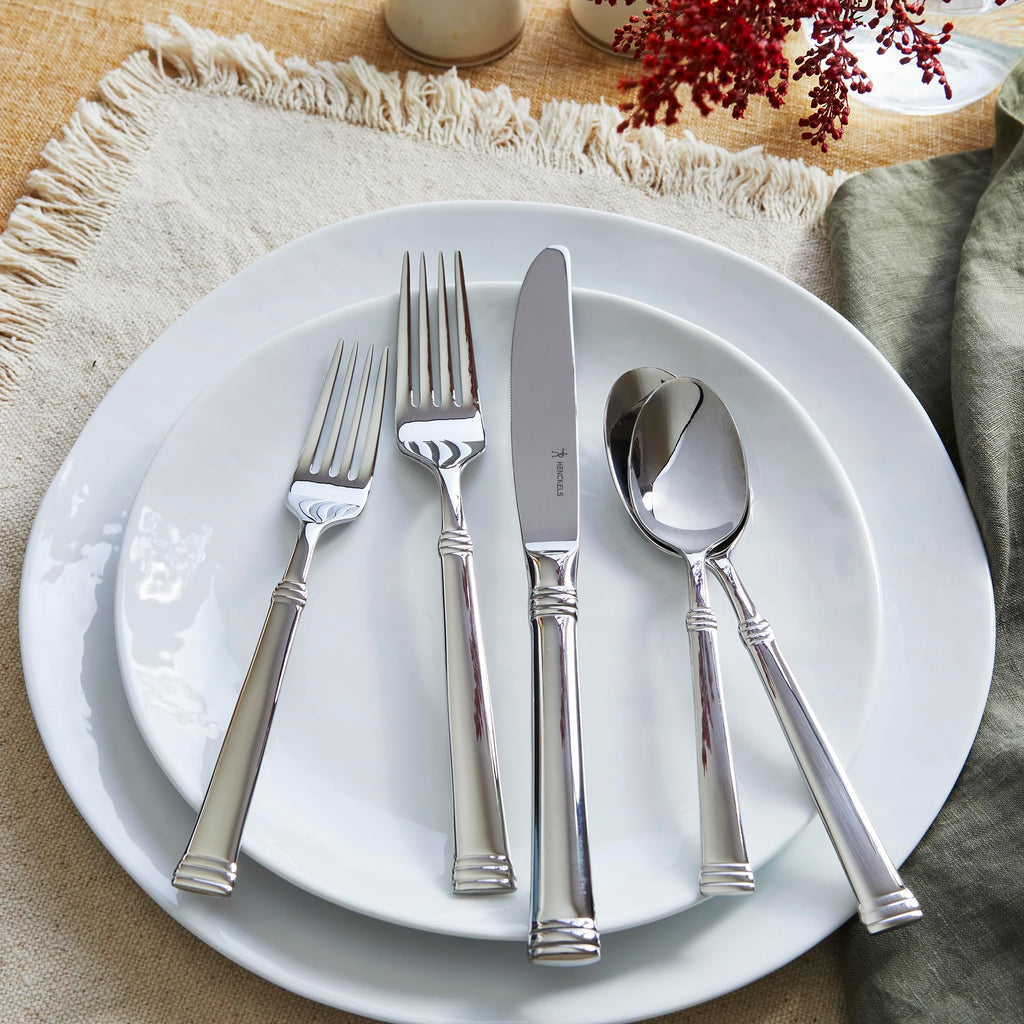 Plaza 65-pc 18/10 Stainless Steel Flatware Set