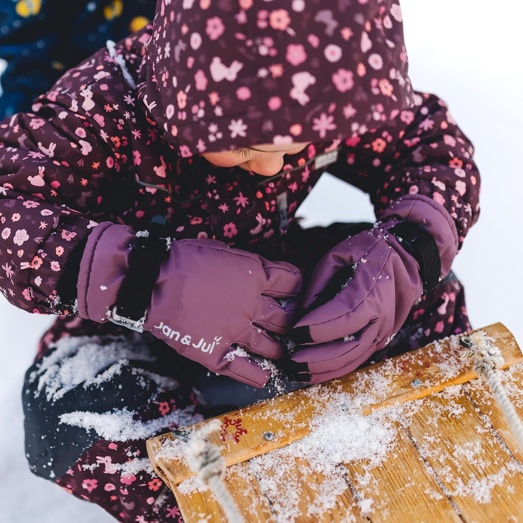 Toasty-Dry Waterproof Snow Gloves for Kids