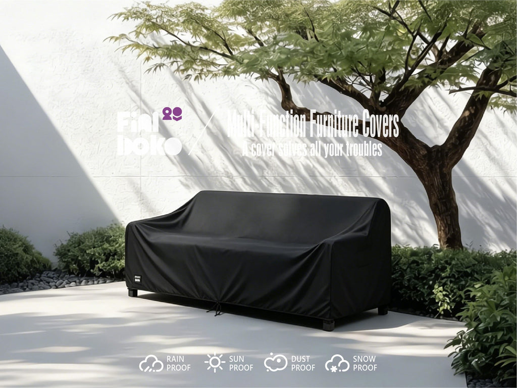 3-Seater Outdoor Sofa Cover, 93Wx40Dx35H inches Outdoor Furniture Covers Waterproof, 100% Waterproof Heavy Duty Patio