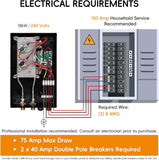 18kW Tankless Water Heater Electric 240V WINTEMP, On Demand Instant Hot Water Heater, Up to 4.3 GPM