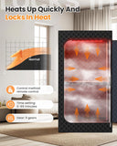Portable Infrared Sauna, Steam Sauna with XL Steamer, 5-Layer Waterproof & Heat Insulation for Relaxation