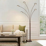 Orion Arc Floor Lamp, Tree Floor Lamp with 5 Adjustable Arms