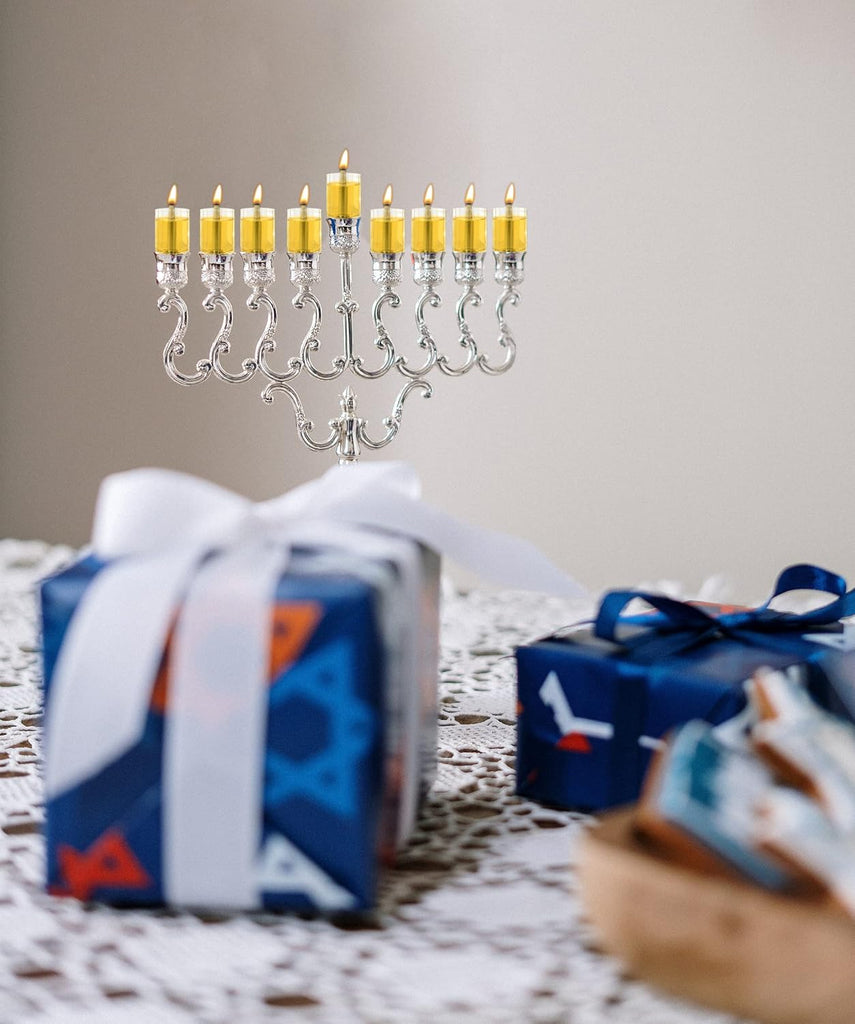 Chanukah Oil Glass Cups - Glass Oil Insert Cups for Menorahs - #7 (9 Pack) - Set of 9