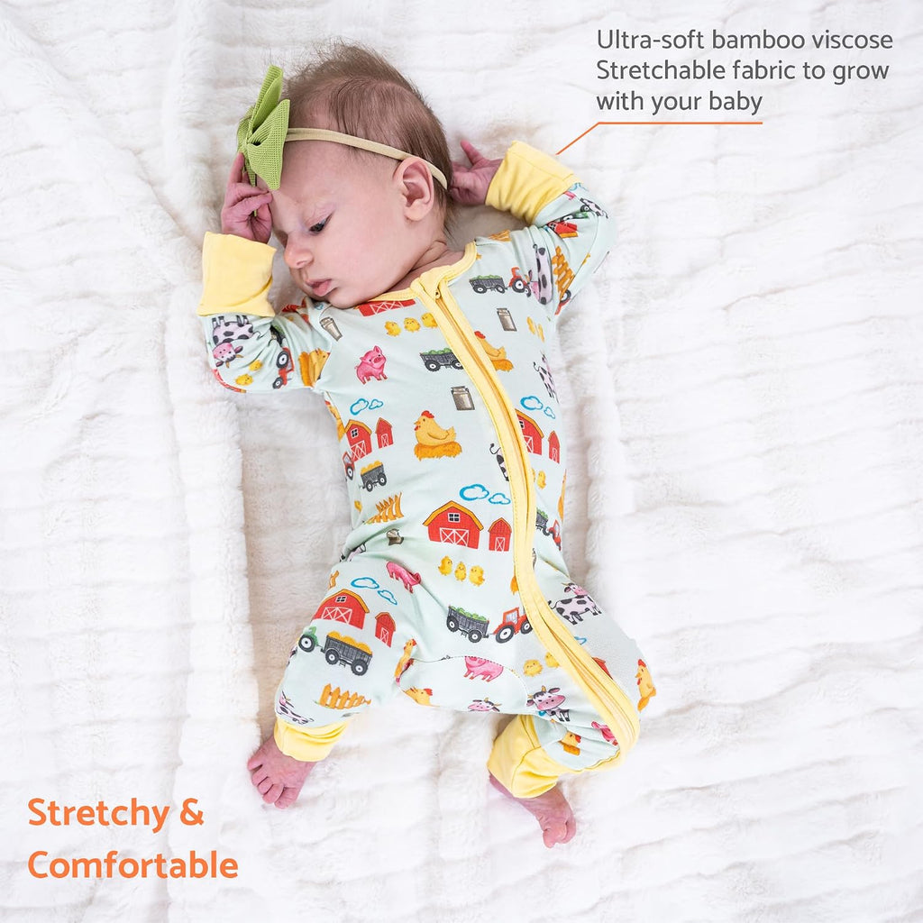 Baby Footie Pajamas, Viscose from Bamboo Sleepers