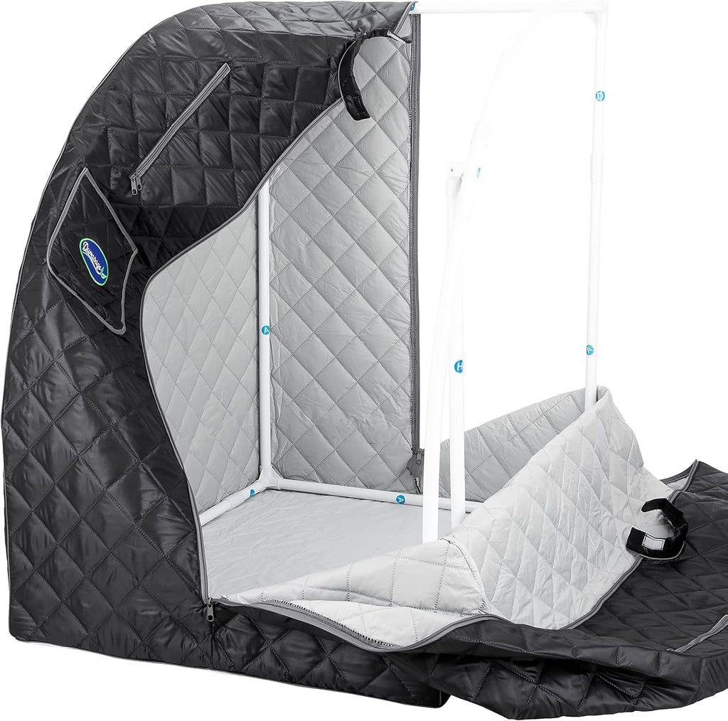 Durasage Lightweight Portable Personal Steam Sauna Spa for Relaxation at Home, 60 Minute Timer