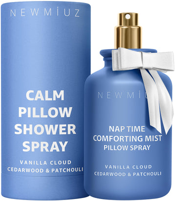 Pillow Spray Calming and Relaxing Pillow Linen Mist Vanilla Cedarwood Essential Oils Stress Relief Aromatherapy Sleep