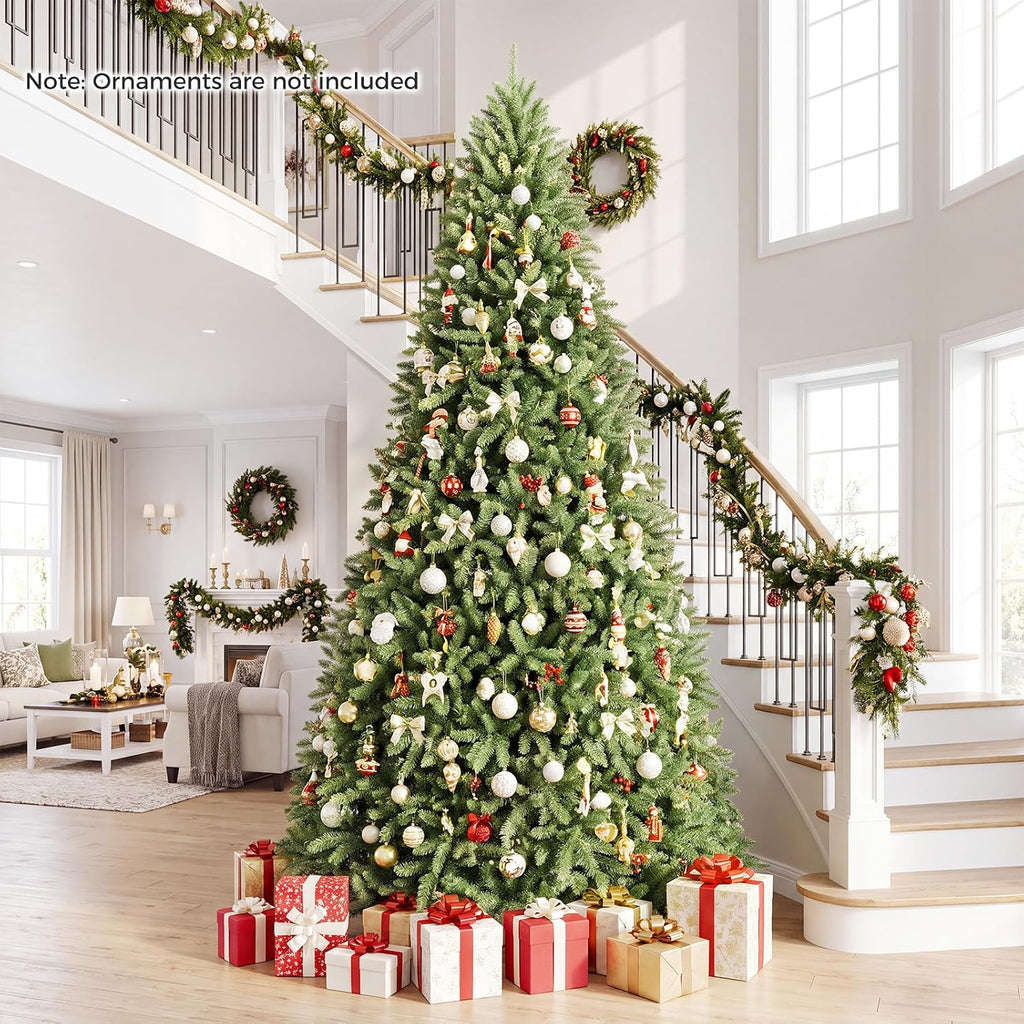 Artificial Christmas Tree with 5090 Lush PVC Branch Tips