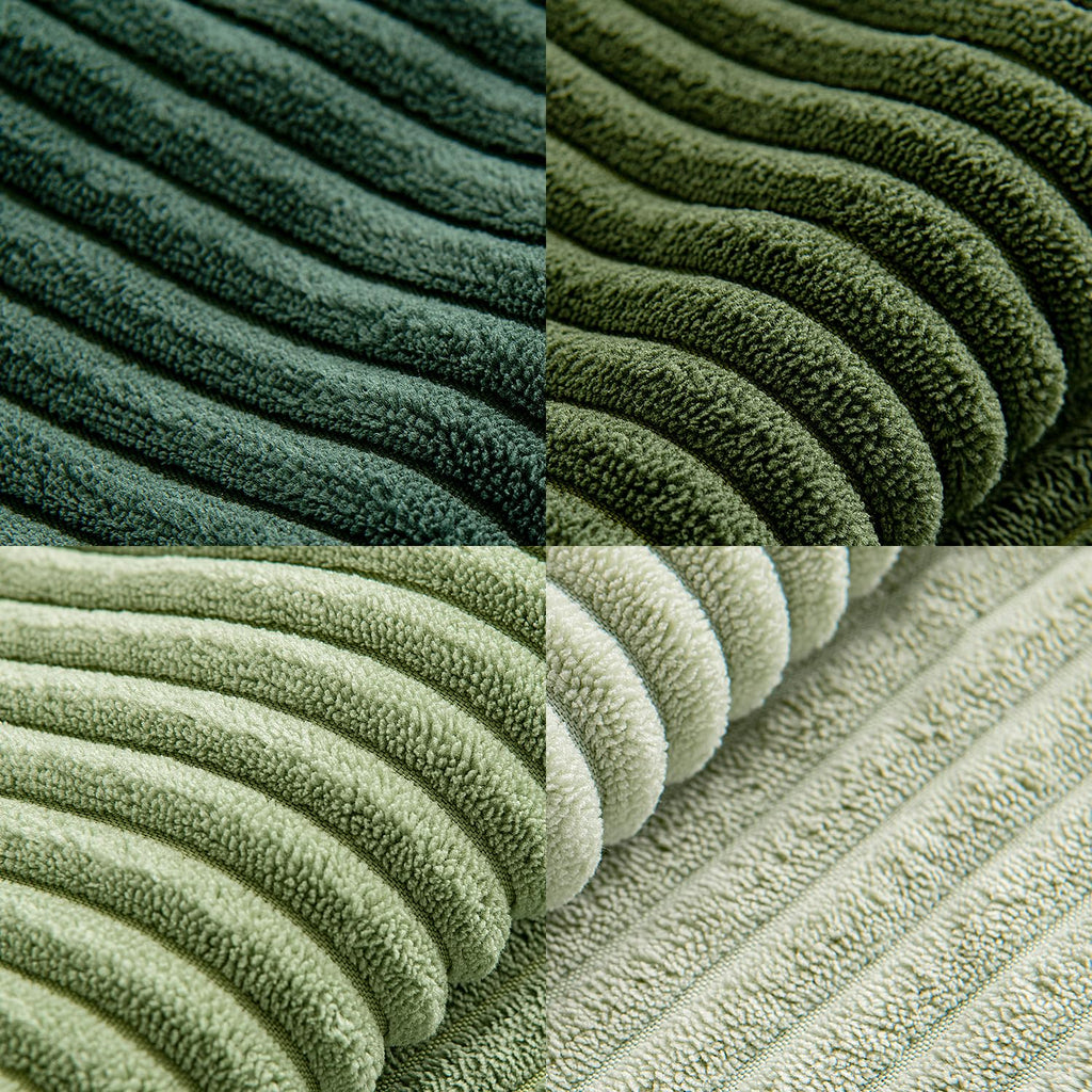 Spring Green Decorative Throw Pillow Covers 18x18 Inch Set of 4 Boho Farmhouse Cushion Covers Mordern Nordic Pillow
