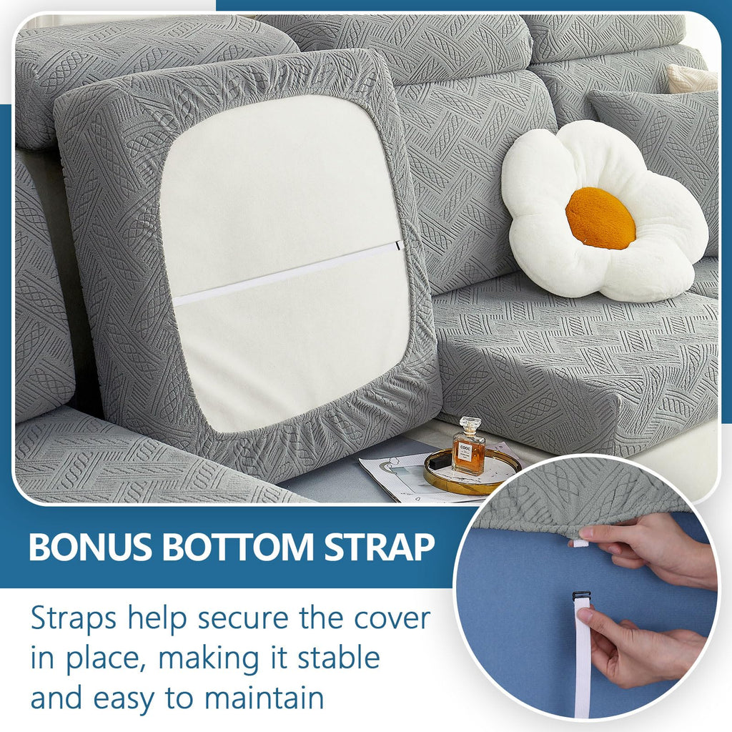 Individual Couch Cushion Covers, Sofa Seat Cushion Covers Washable