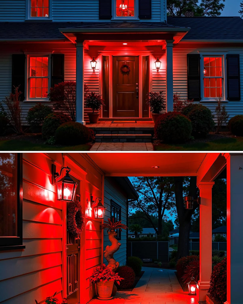 A15 LED Red Light Bulb for Nightlight, 5W Equivalent 40Watt E26 Base
