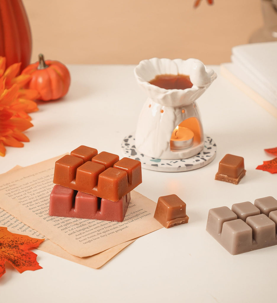 Fall Scented Wax Melts, Soy Wax Cubes for Wax Warmer