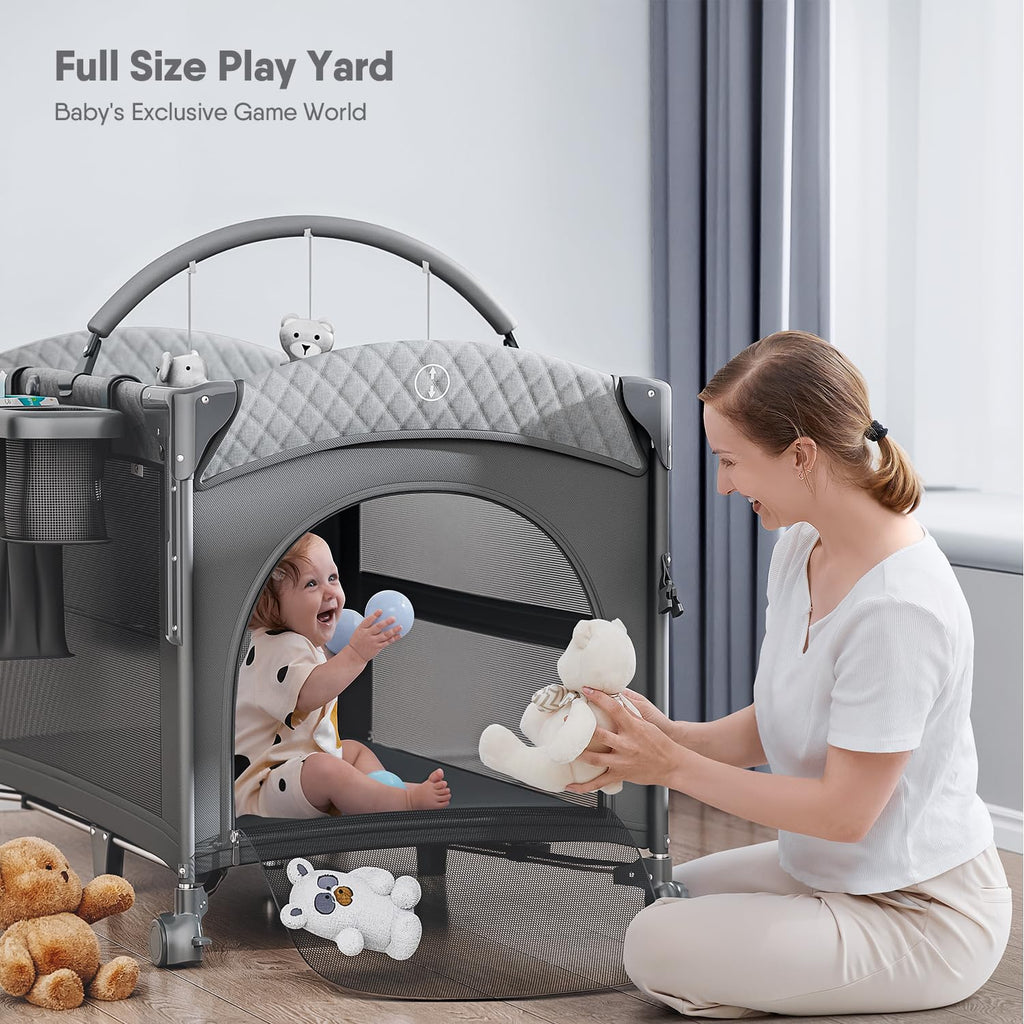 Bassinet, Play Yard, Bedside Crib Sleeper, Diaper Changer