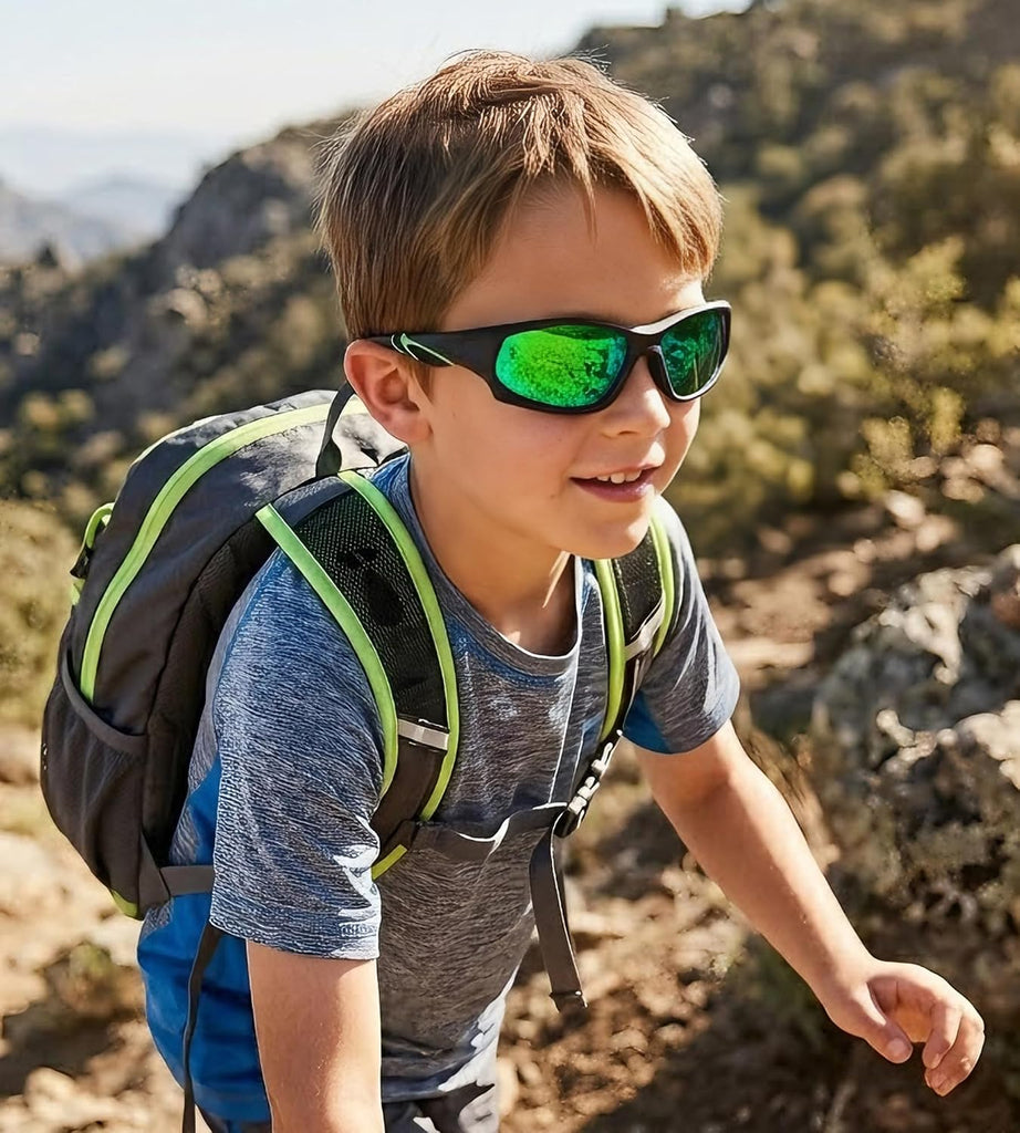 Kids Baseball Polarized Sunglasses for Youth, Boys Girls