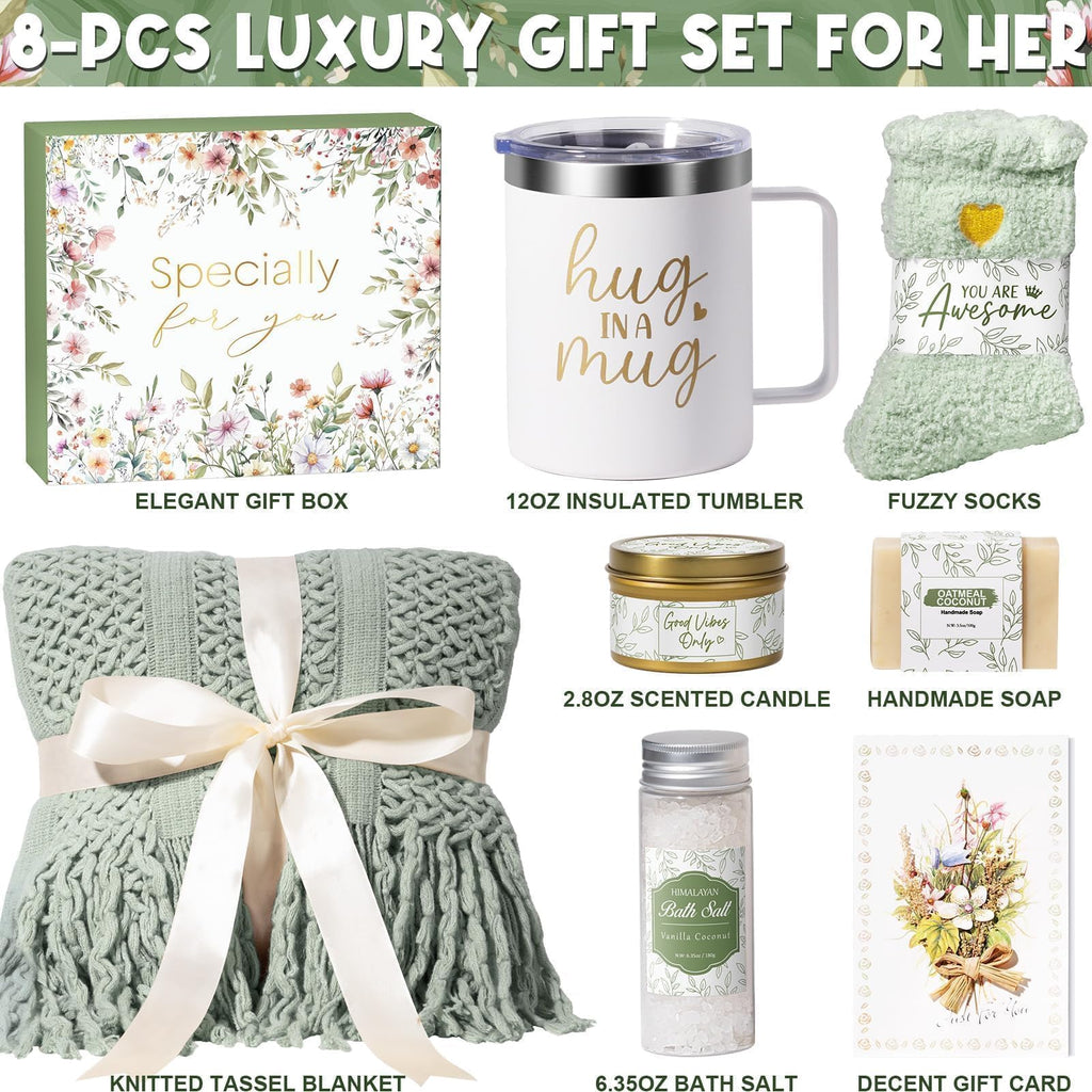 Christmas Self Care Gifts for Women Get Well Soon Gift Baskets Care Package