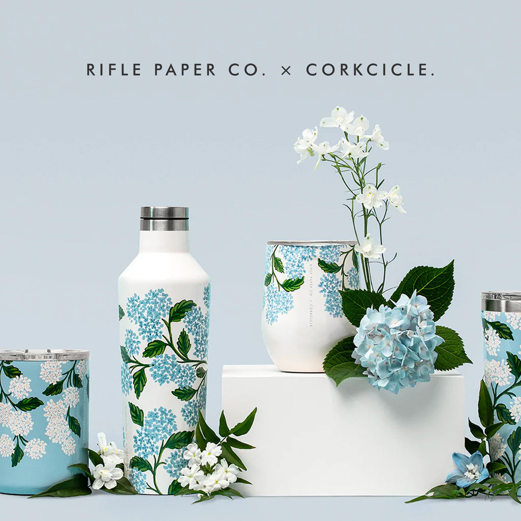 X Rifle Paper Co. Triple Insulated Coffee Mug with Lid & Handle - Keeps Beverages Hot for 3+ Hours - Gift for Mom
