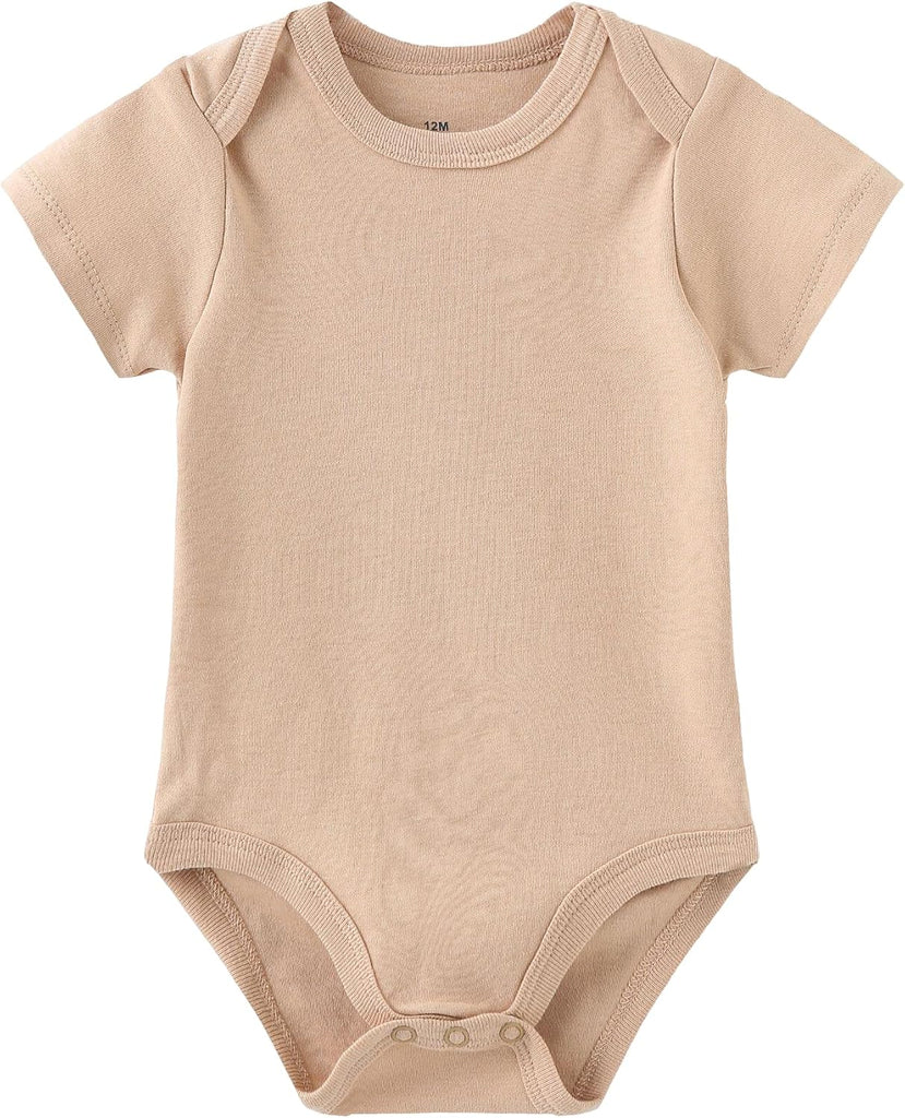 Baby Bodysuit Short Sleeve baby One-Piece Cotton Pack baby clothes