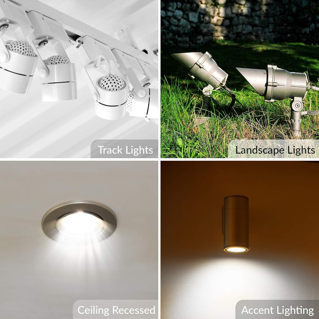 LED MR16 5W 12V Light Bulb, GU5.3 Bipin Base, 5000K, 6 Pack