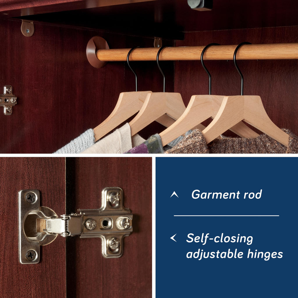Palladia Armoire, Select Cherry finish