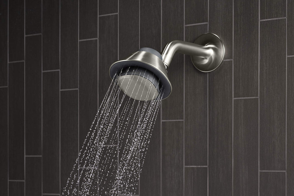 Moxie Showerhead and Waterproof Bluetooth Wireless Speaker, 1.75 gpm - Brushed Nickel