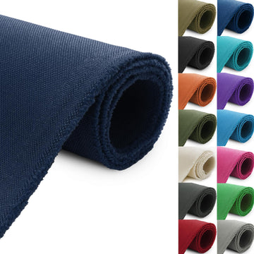 Waterproof Canvas Fabric by The Yard 1200D Upholstery 6 Yard Navy Blue