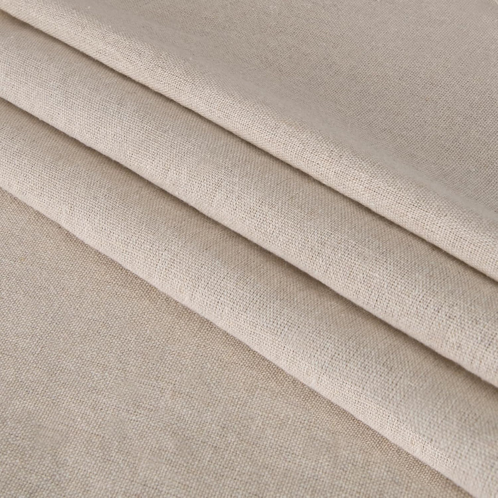 Linen Fabric by The Yard - 4 Yard 62 Inch Wide Natural White