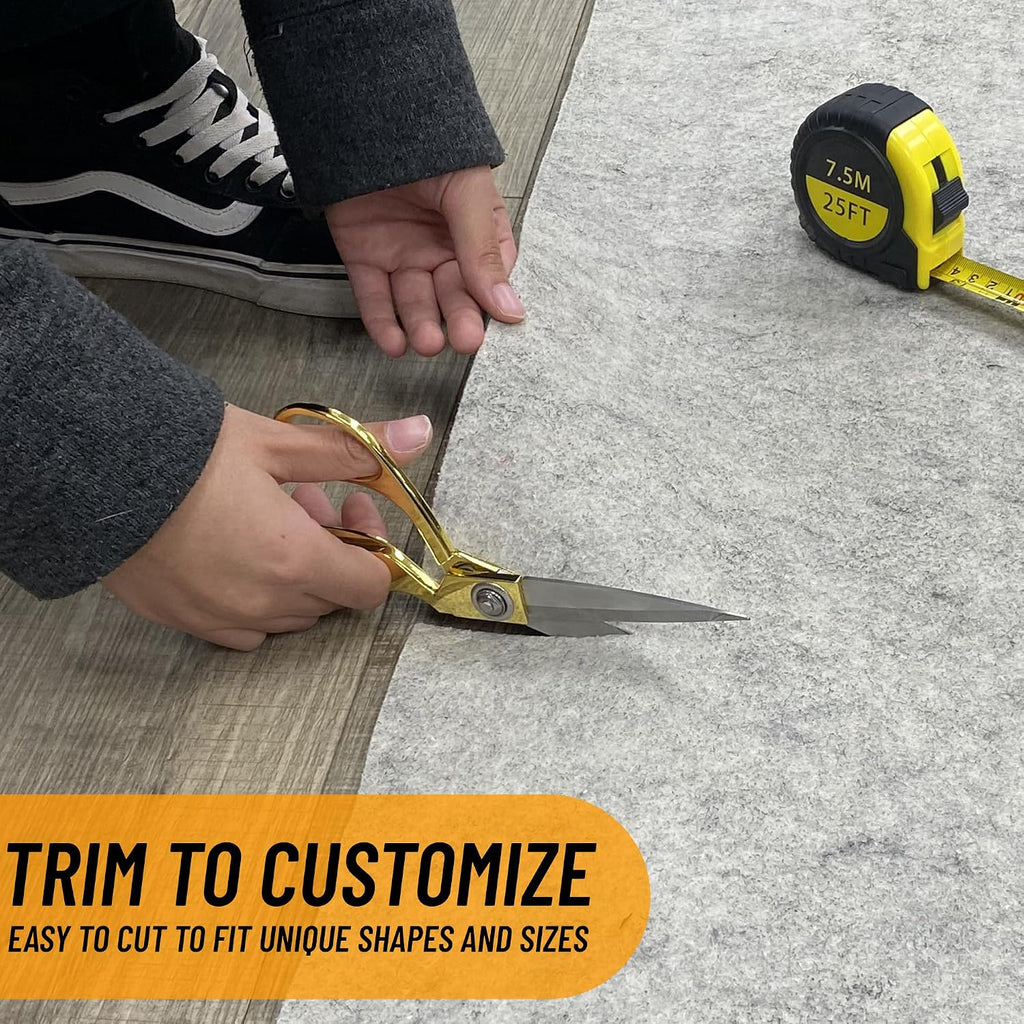 Non Slip Rug Pad Grip 3x8 1/8 Thick, Protection for Any Flooring Surface, Keep Your Runner Rug and Area Rugs