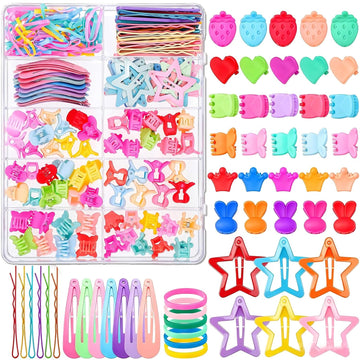 240Pcs Toddler Hair Clips Accessories For Girls Small Barrettes