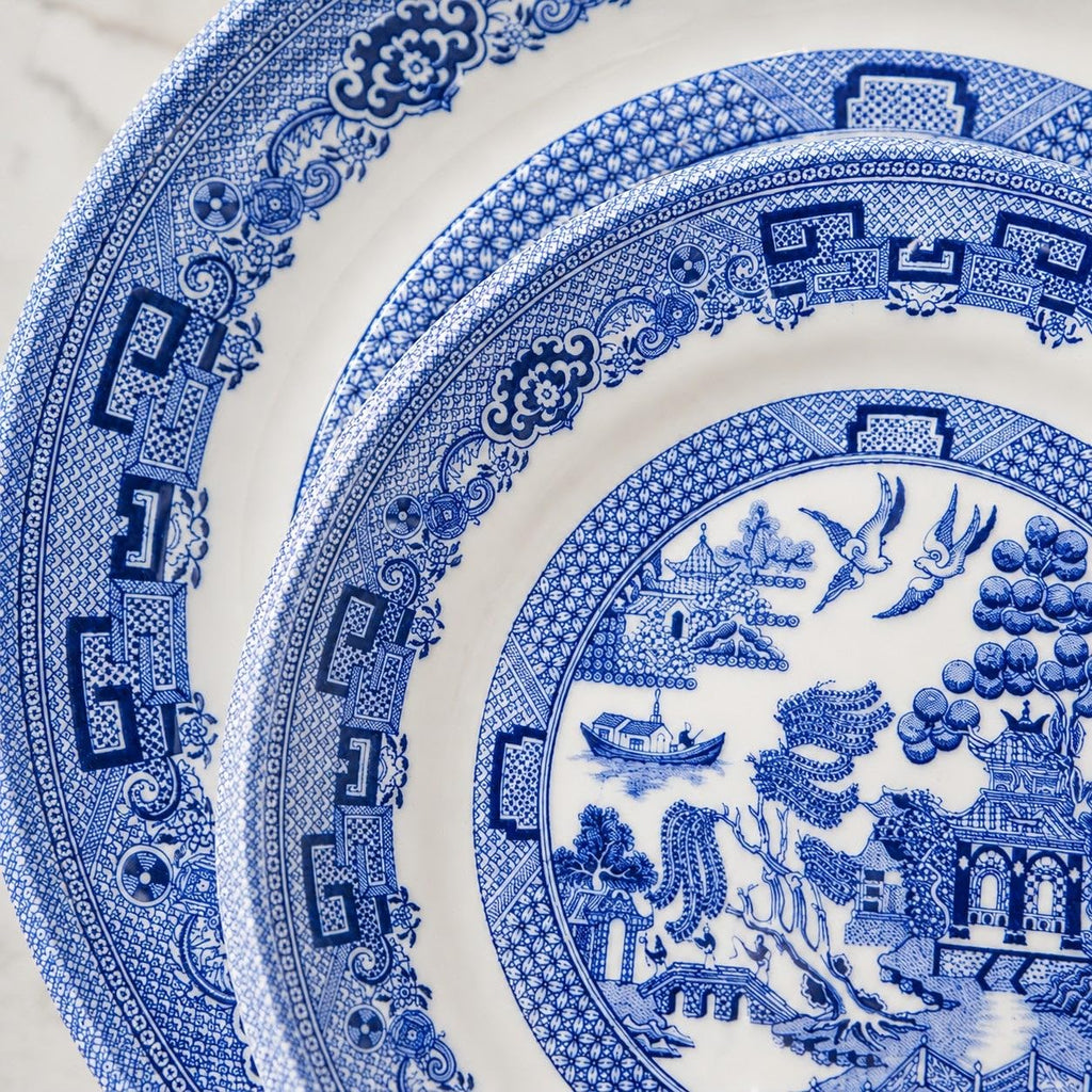 16 Piece Blue Willow Dinnerware Set
