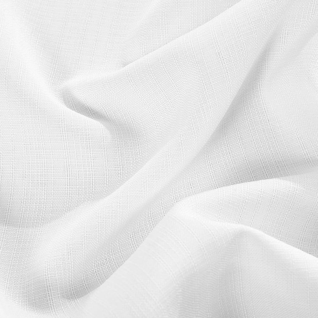 Deconovo Throw Pillow Covers 18 x 18 Inch Set of 4, Covers Only No Insert, Faux Linen Decorative Square Pillowcases