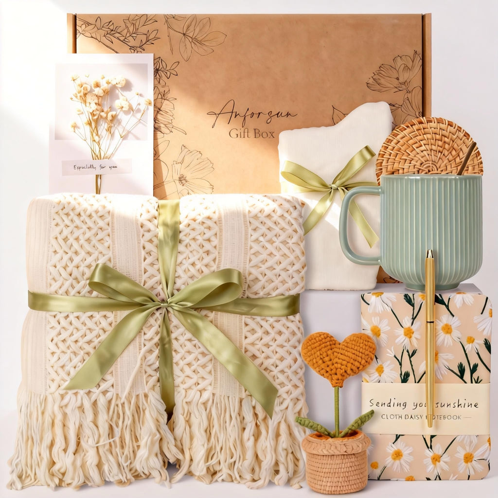 Self Care Gifts for Women Get Well Soon Birthday Gifts Baskets Care Package for Women, Thinking of You Feel Better