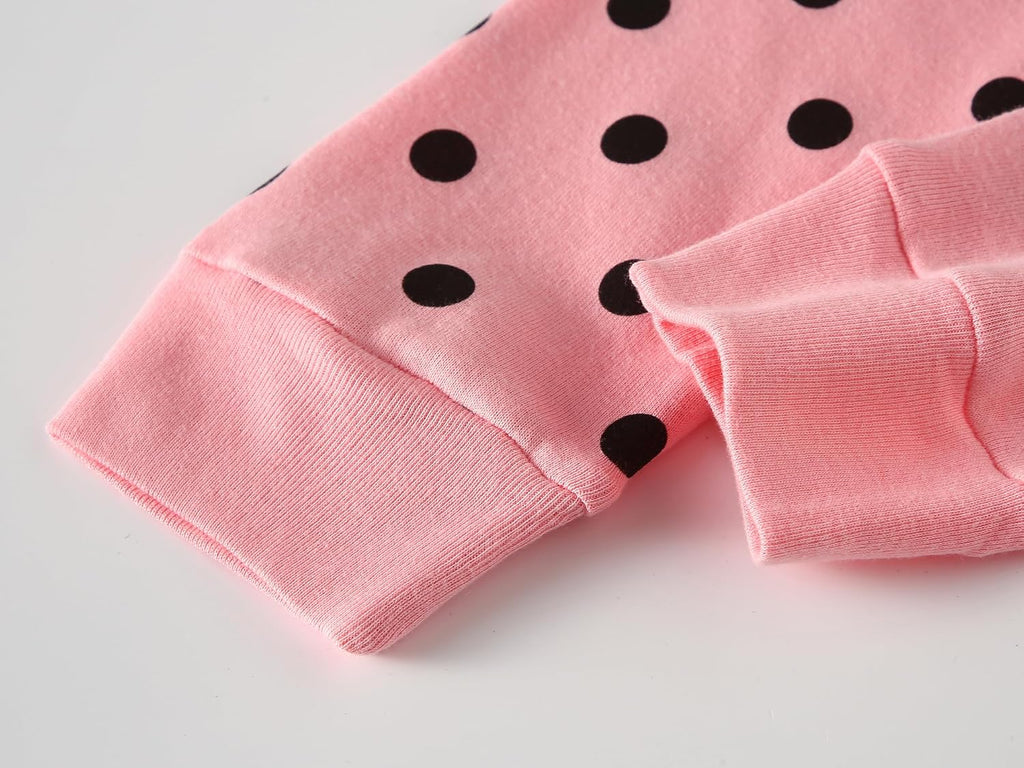 Boys and Girls Soft Pajamas 100% Cotton Toddler Pjs Long Sleeve Kid Sleepwear Sets