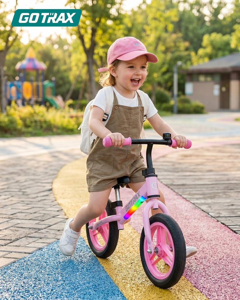 KS12 Toddler Balance Bike, 12" No-Pedal Bike for Boys&Girls Ages 2-5