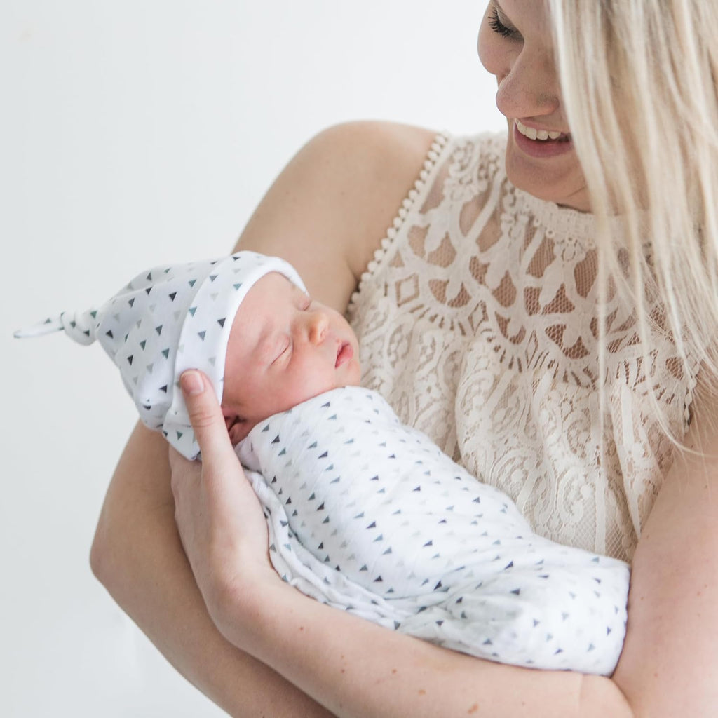 Cotton Muslin Swaddle Blankets, Set of 4, Receiving Blankets for Baby Boys & Girls, Best Shower Gift, 46x46 inches