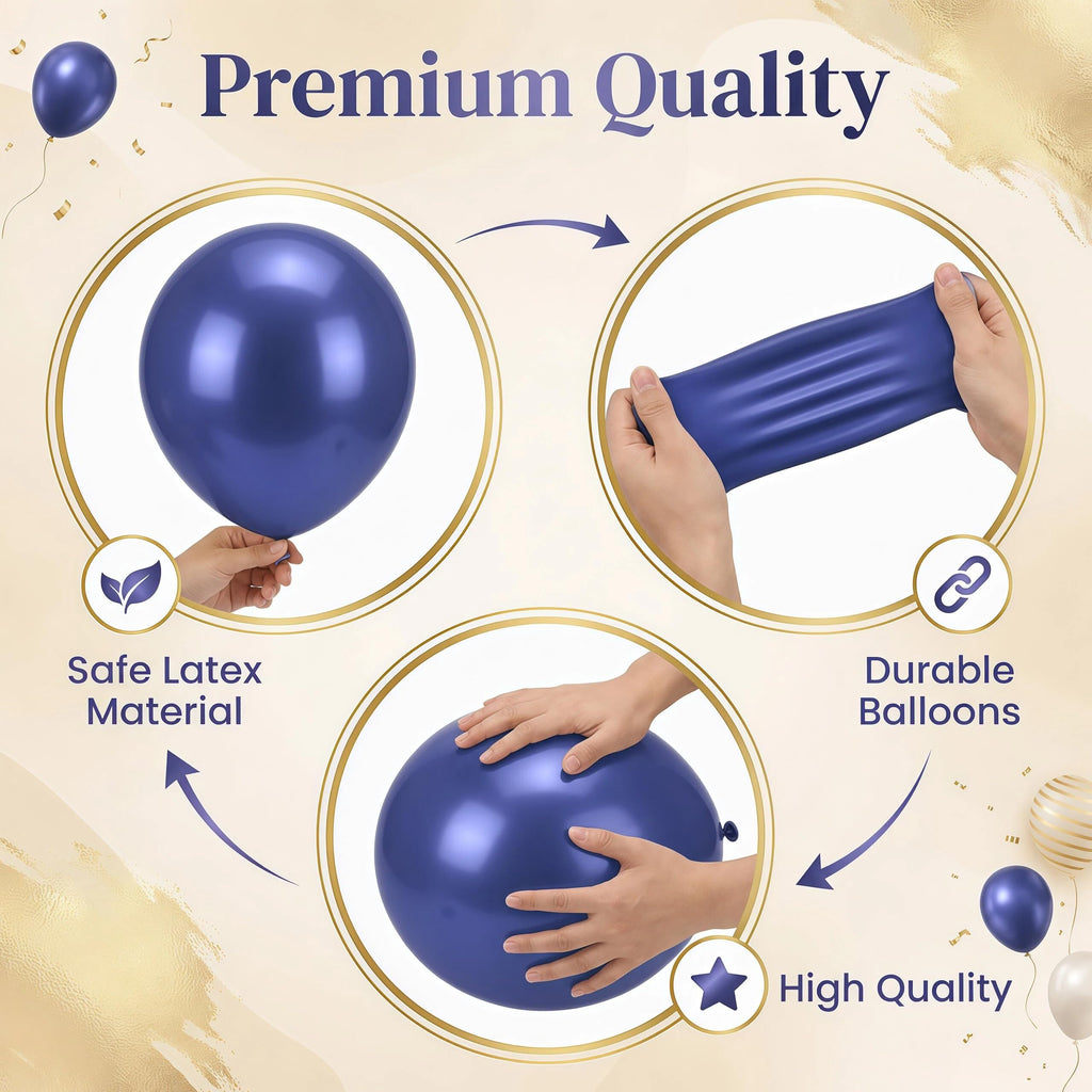 Balloon Column Stand Kit with Balloons, Base and Pole, Balloon Column Kit for Floor or Table Backdrop Decoration for