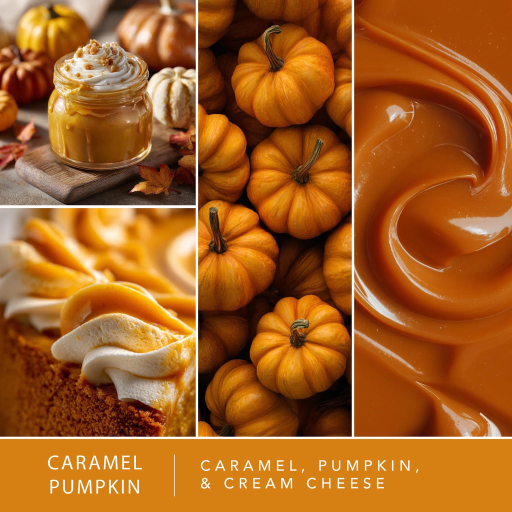 Fall Wax Melts Pumpkin Party 4pk - Long Lasting, Strong Scent Melts for Warmers, Includes Pumpkin Spice with Apple