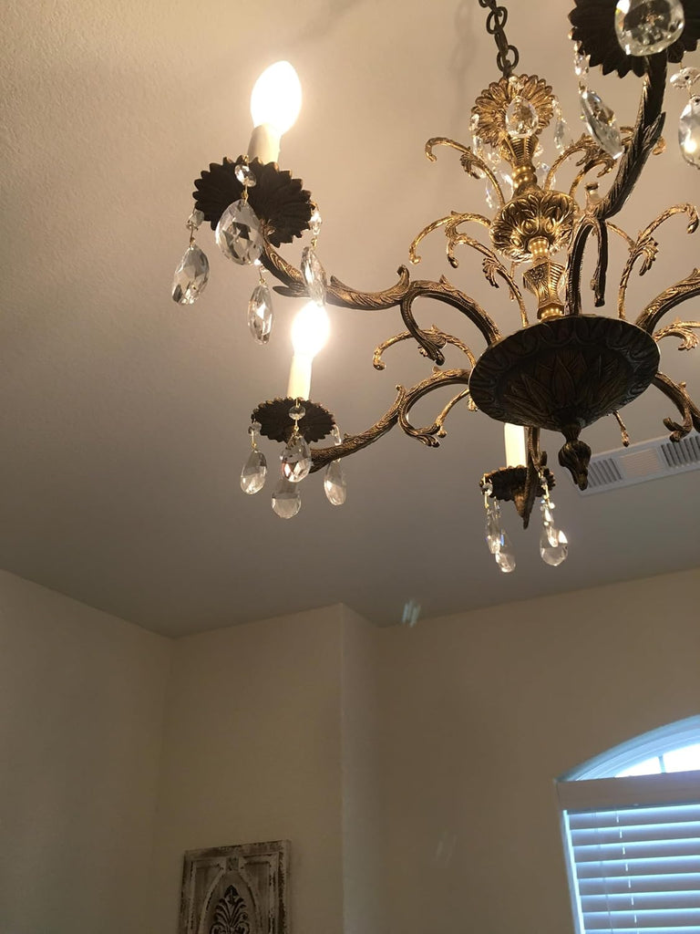 15 Pcs Clear Teardrop Crystal Chandelier, Crystal Pendant for Light Lamp & Window