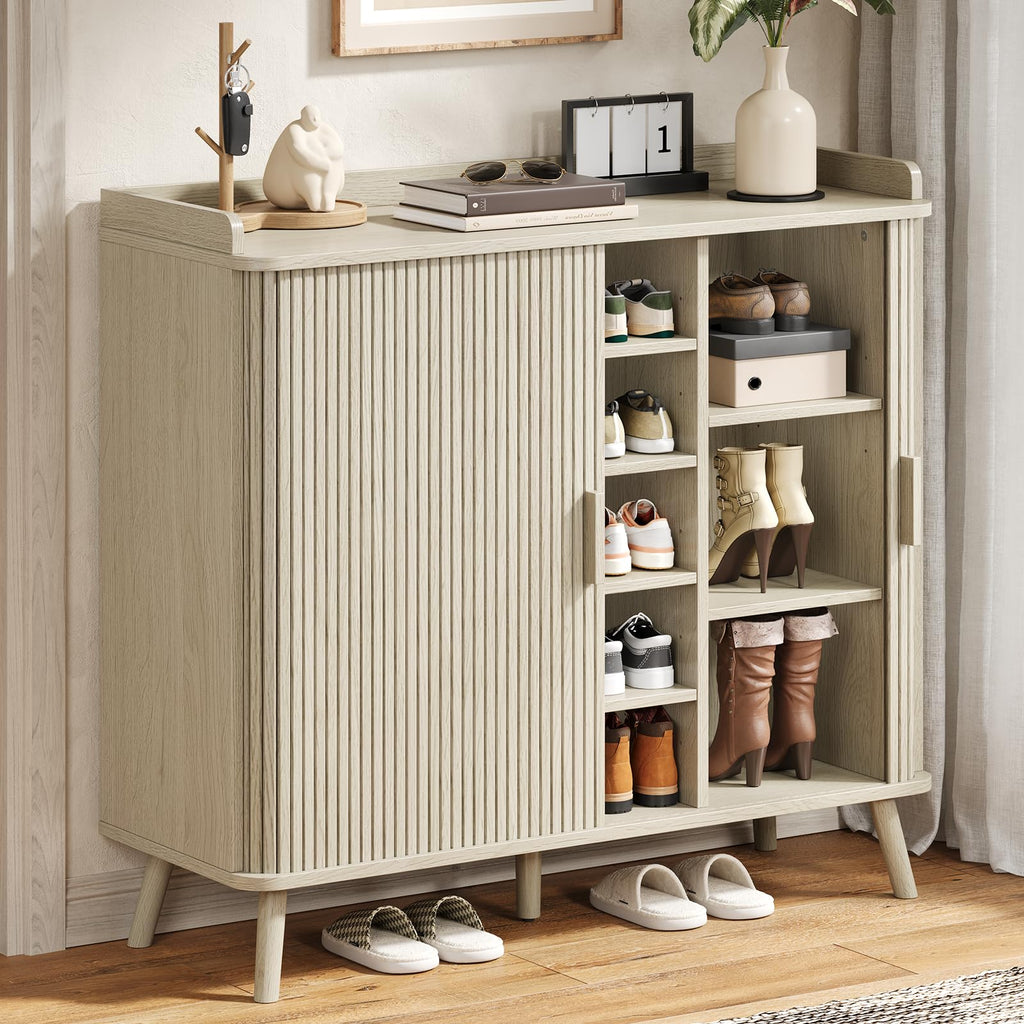 Shoe Cabinet with Sliding Door | Casa Home Living