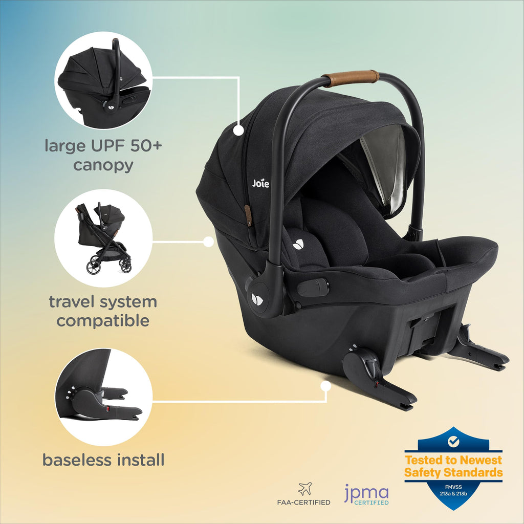 Joie Mint Latch Baseless Infant Car Seat with Rigid Latch
