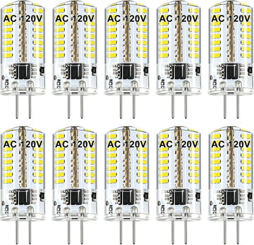 AC 110V-130V G4 LED Bulb Dimmable 3W 6000K 20W-30W Halogen Equivalent