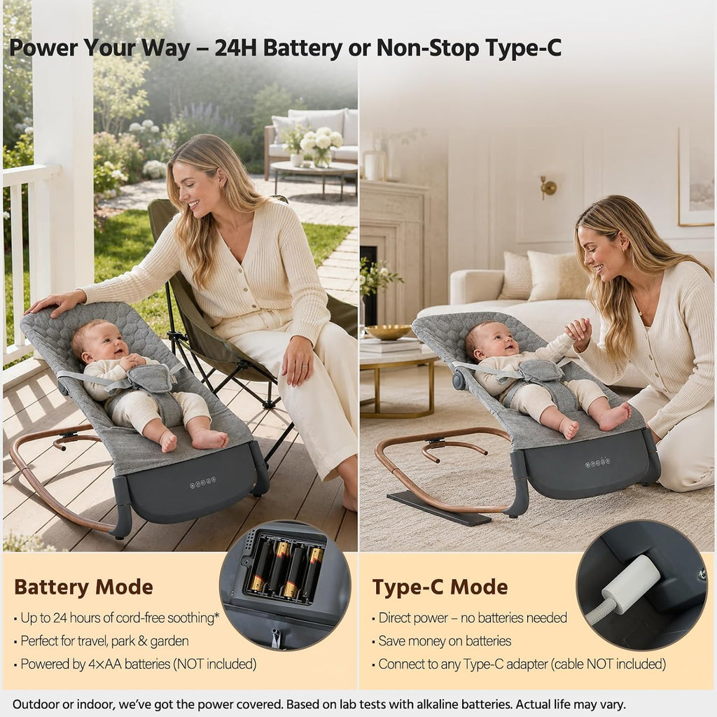 Baby Rocker for Newborns Infant, Alswing