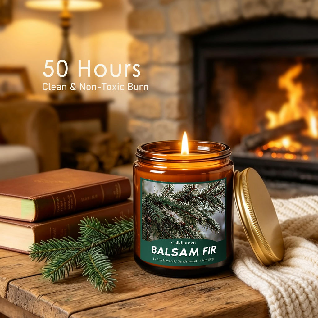 Winter Scented Candles - 4 PC Soy Wax Candle, 28 oz