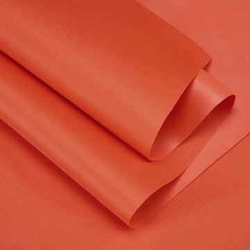 Waterproof Canvas Fabric by The Yard 60" W 600 Denier PVC Backing Water Repellent Polyester Upholster Fabric Material
