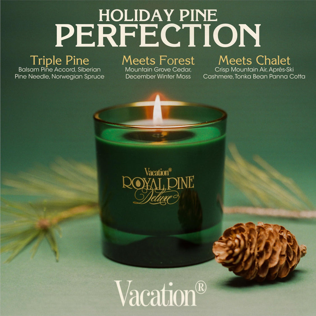 Royal Pine Scented Soy Candle, 7 Ounces