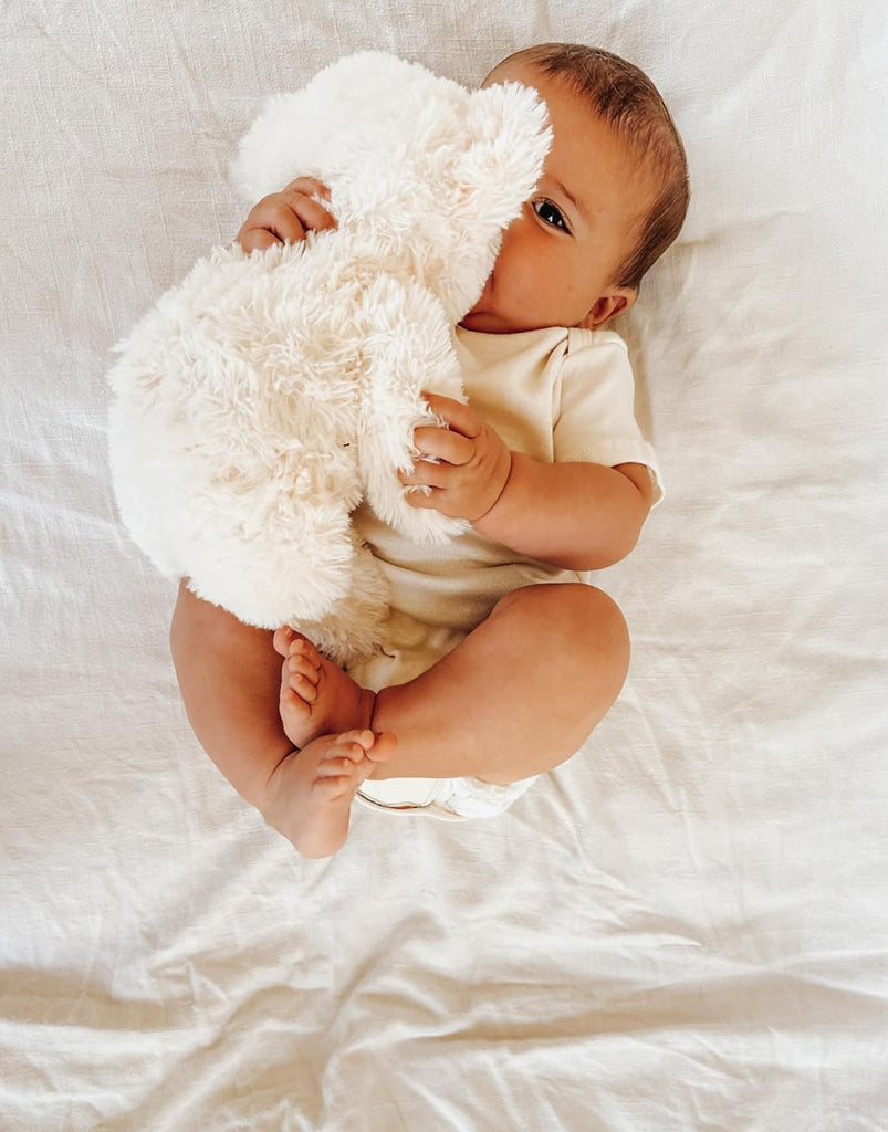 Organic Cotton Baby Bodysuit, Short Sleeve Infant One-Piece Outfit, Made in USA, Gender Neutral Clothes