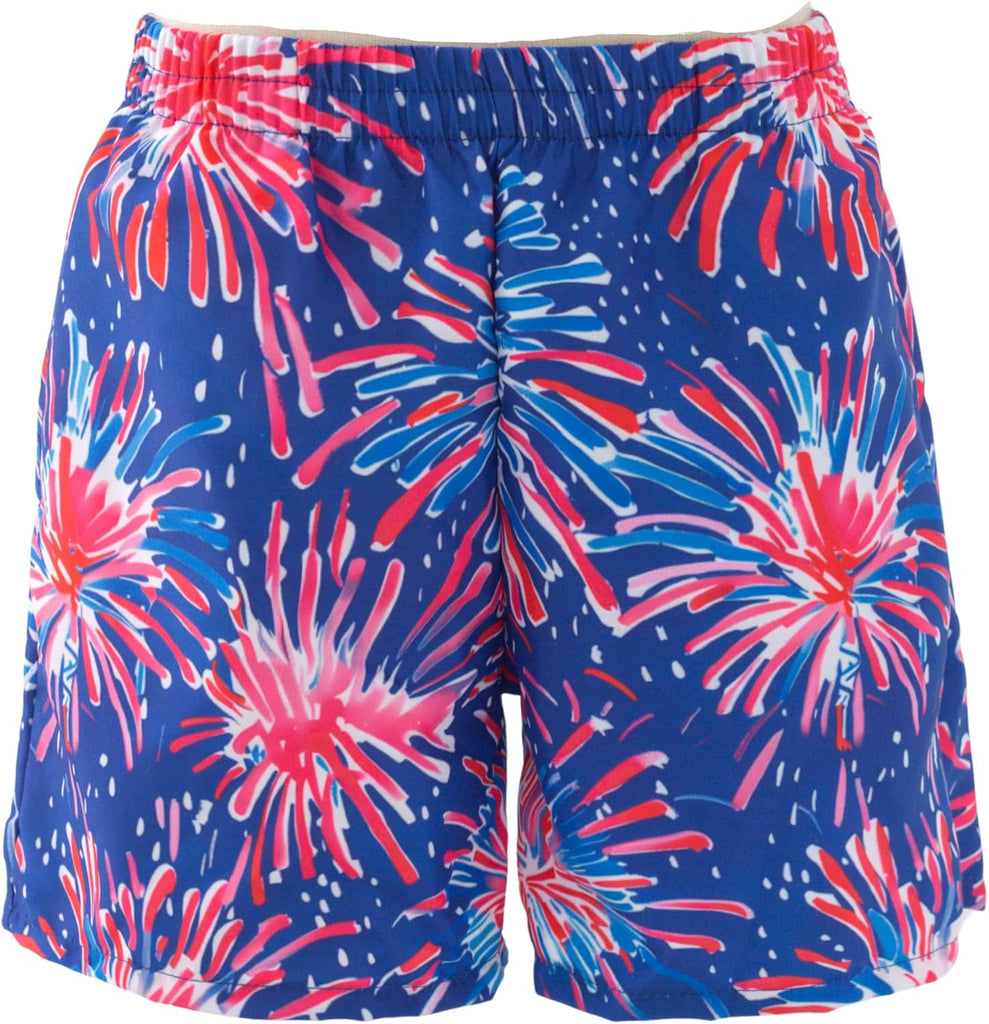 Boys Swim Trunks Summer Toddler Swim Shorts Kids Swimwear Board Shorts with Liner Bathing Suit Bathing Suit