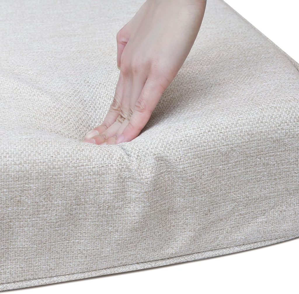 Outdoor Deep Seat Cushions Set 22 x 24 Inch, Waterproof UV-Resistant Patio Chair Cushions, Outdoor Furniture