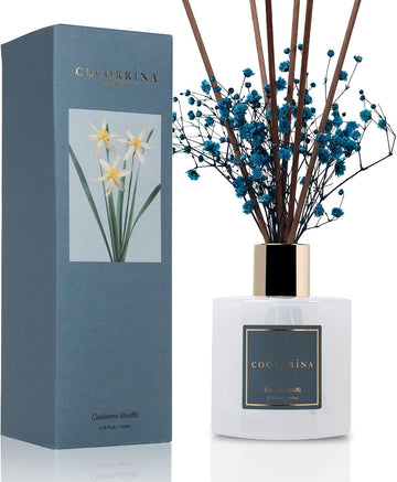 Reed Diffuser - Cashmere Vanilla 6.7 fl oz Reed Diffuser Bathroom Home Décor