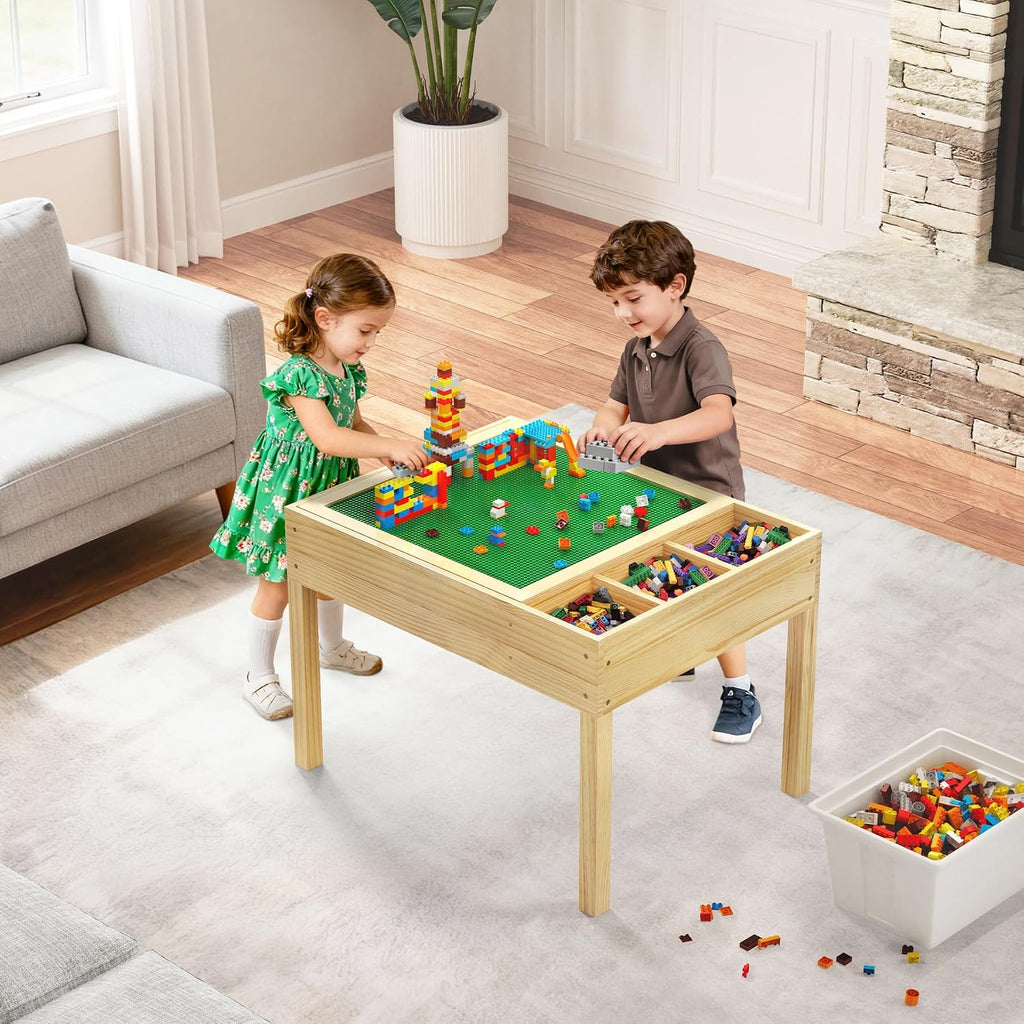 Sensory Light Table for Kids, in-1 Activity Table with Storage