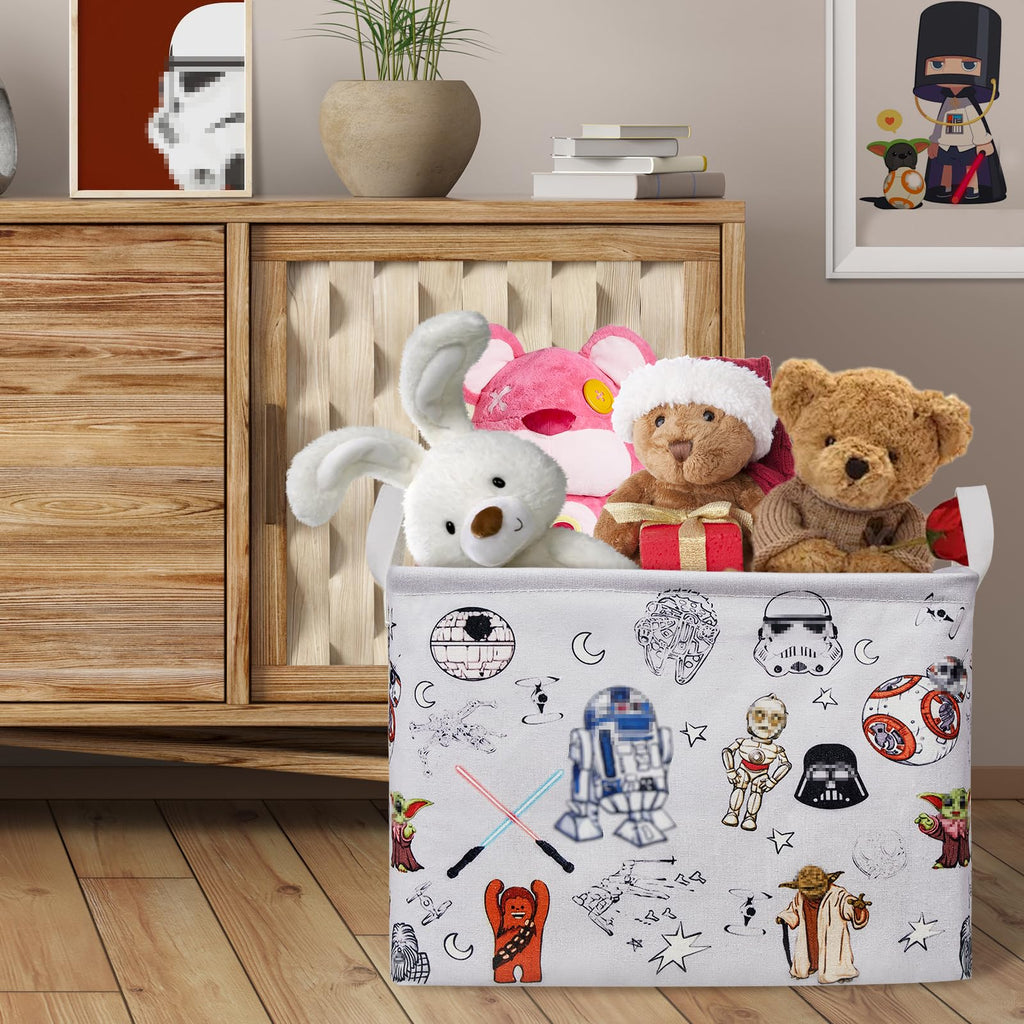 Room Nursery Decor,Baby Laundry Large Hamper Foldable With Waterproof Pe Coating,Dirty Clothes Basket Featuring The