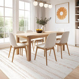 10x14 Area Rugs Living Room: Washable Boho Large Neutral Modern Soft Stain Resistant Farmhouse Indoo